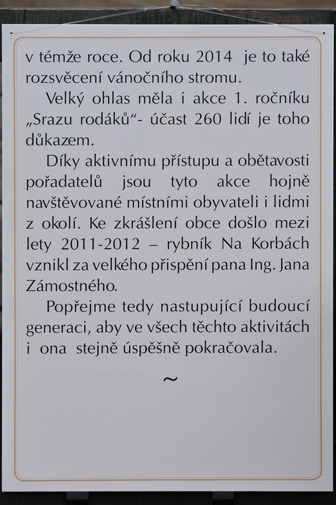 725 let od prvn&iacute; zm&iacute;nky o obci Miro&scaron;ovice