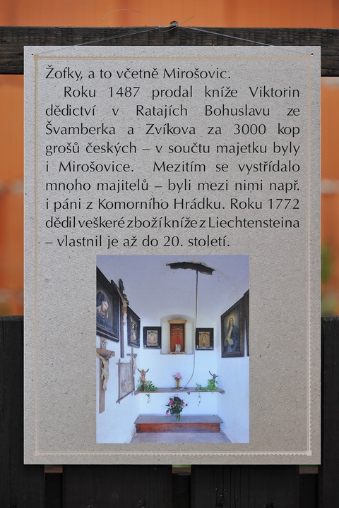 725 let od prvn&iacute; zm&iacute;nky o obci Miro&scaron;ovice